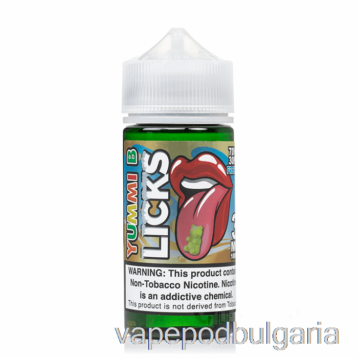 Vape Течности Frozty Yummi B - Licks Roll Upz - 100ml 6mg